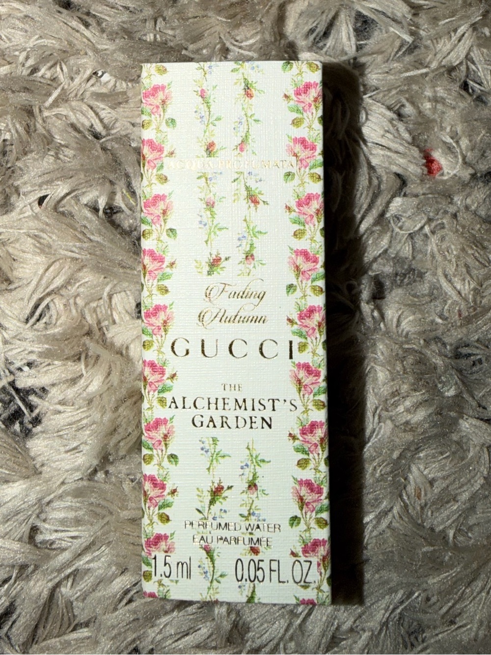 Gucci Alchemist's Garden Floral Dabber Box - White & Pink
